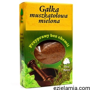 gałka muszkatołowa mielona  przyprwy bez chemii 30g
