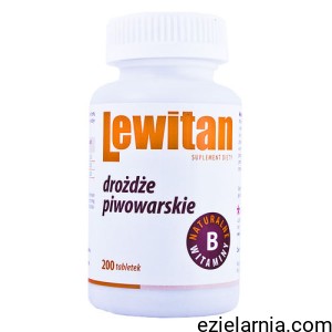 Lewitan  z drożdży piwowarskich 200tabletek