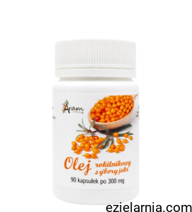  Olej rokitnikowy syberyjski 300mg, 90 kaps.
