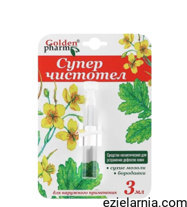 Glistnik jaskółcze ziele płyn kosmetyczny 3ml