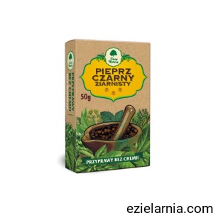 Pieprz czarny ziarno przyprawy bez chemii 50g