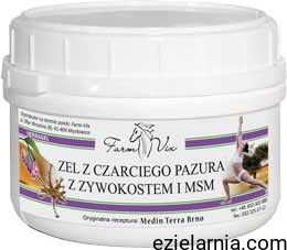 Żel Czarci Pazur z żywokostem i MSM bez SLS,SLES,PEG i parabenów  150g