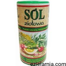 Sól z ziołami eko 170g