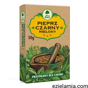 Pieprz czarny mielony  przyprawy bez chemii50g