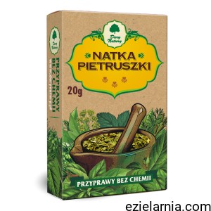 Natka pietruszki  20g PRZYPRAWY BEZ CHEMII