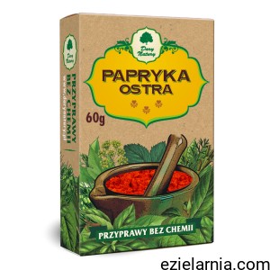 Papryka ostra   60g  PRZYPRAWA BEZ CHEMII