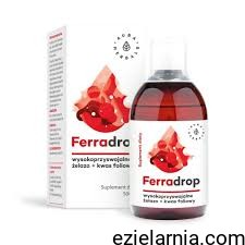 Żelazo+kwas foliowy wysokoprzyswajane - 500ml